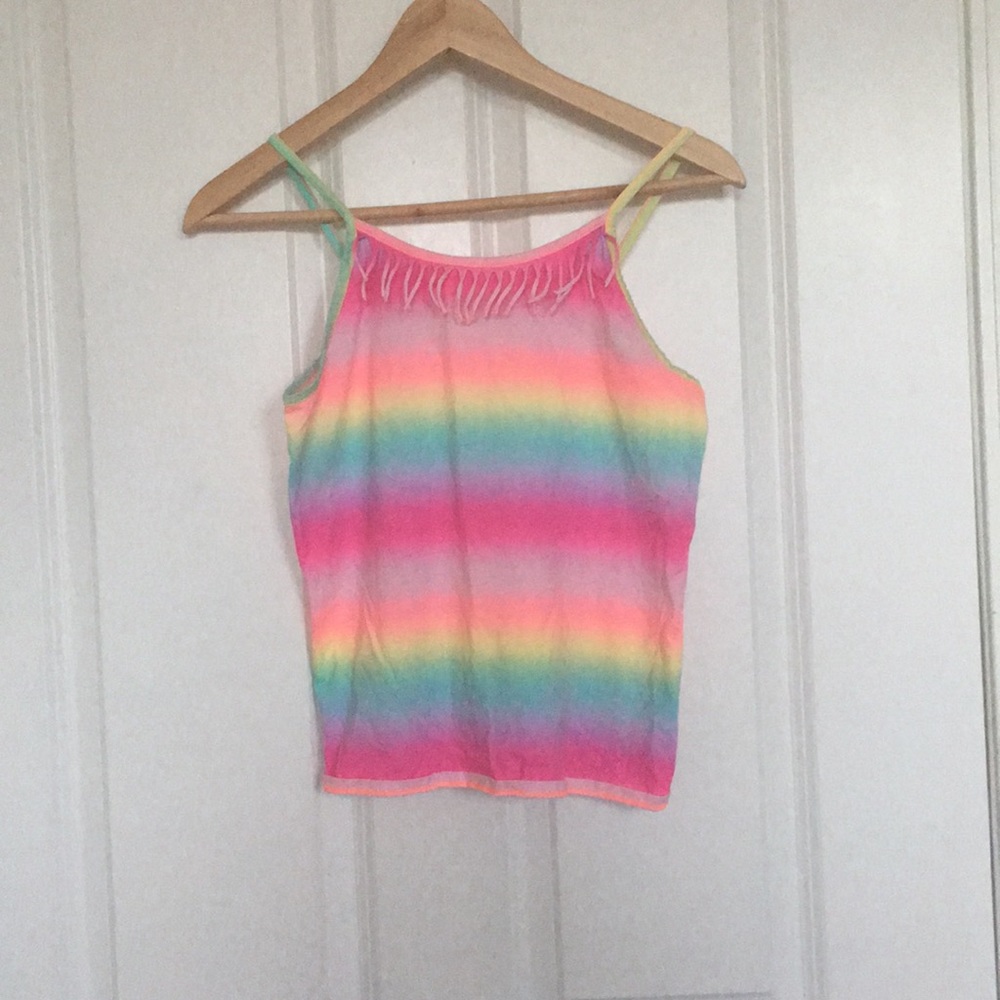 Rainbow tank top